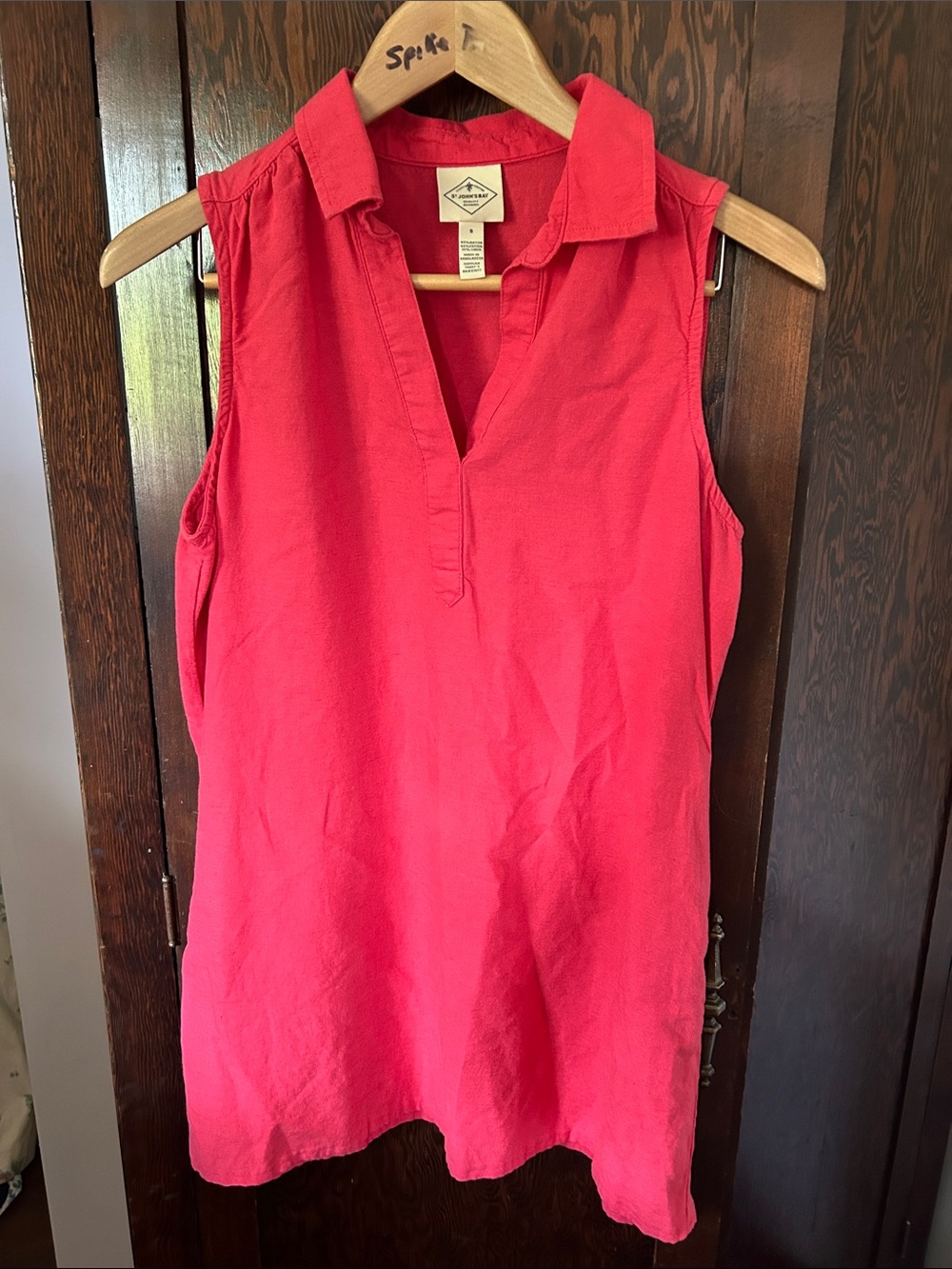 Vintage St. John's Bay Collared V-Neck Dress